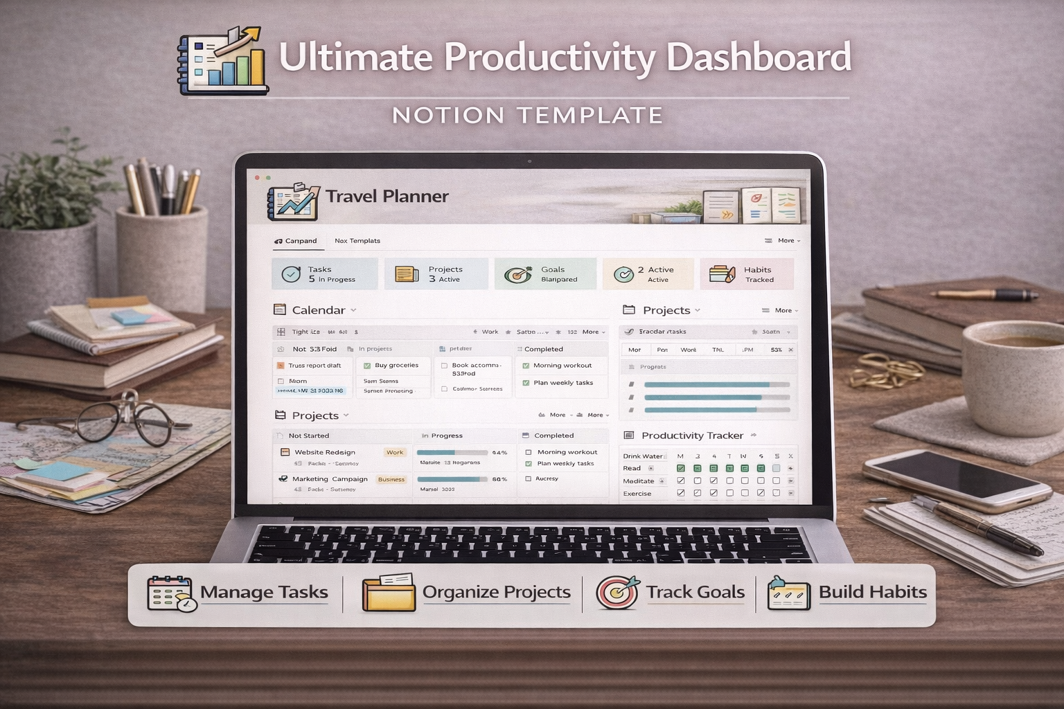 Ultimate Productivity Dashboard